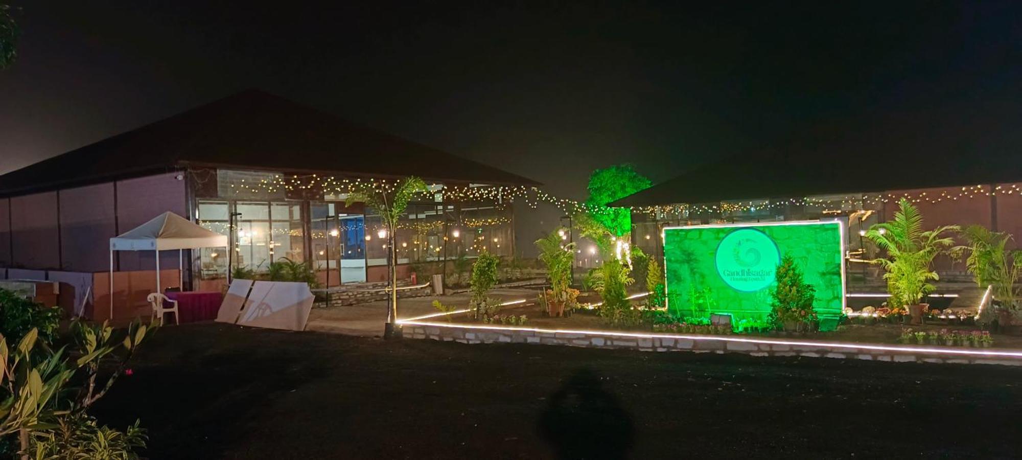 ホテル Gandhisagar Forest Retreat Gurla エクステリア 写真