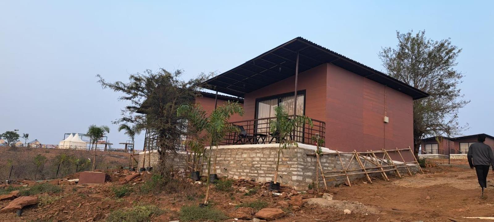 ホテル Gandhisagar Forest Retreat Gurla エクステリア 写真