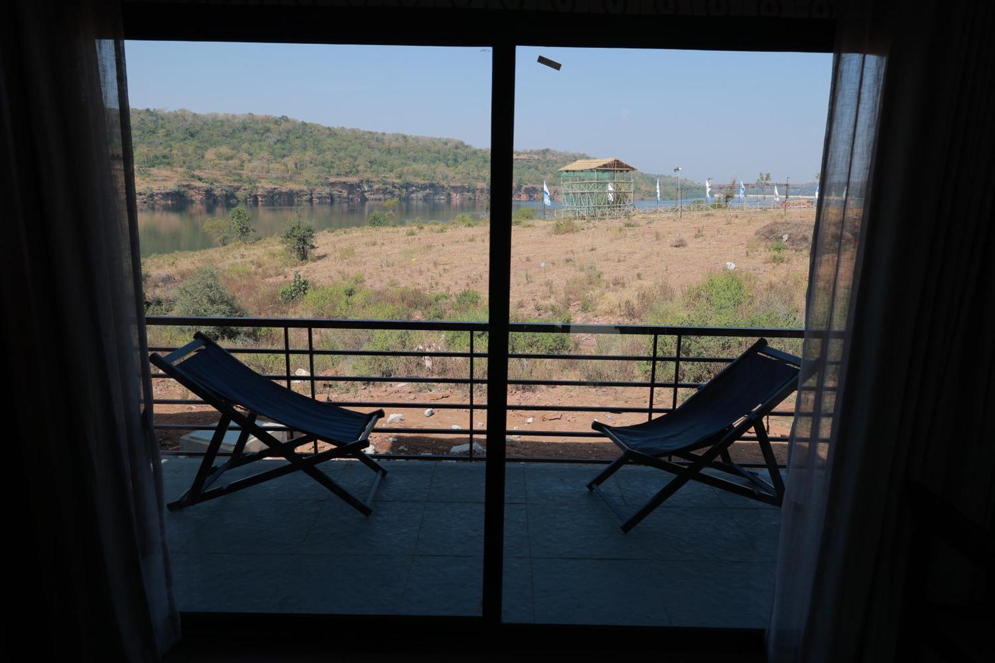 ホテル Gandhisagar Forest Retreat Gurla エクステリア 写真
