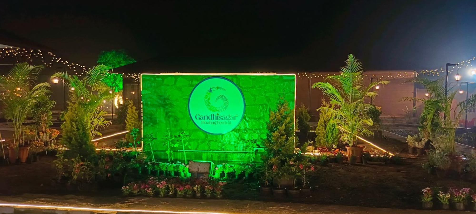 ホテル Gandhisagar Forest Retreat Gurla エクステリア 写真